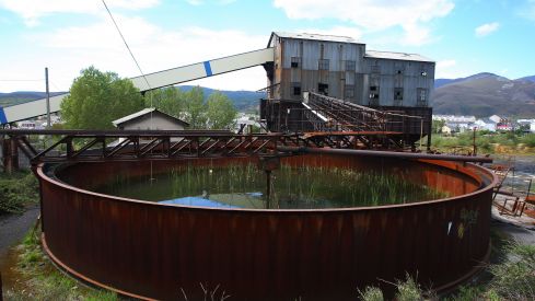 Instalaciones del pozo Julia en Fabero | Fabero recibe 4,5 M€ para rehabilitar los entornos del Pozo Julia y Pozo Viejo