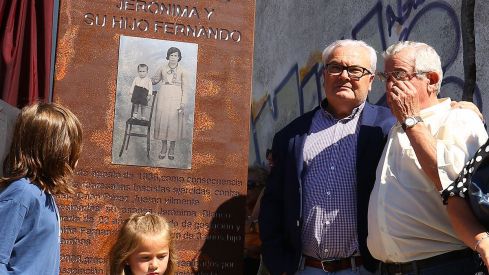 Acto de homenaje a Jer�a Blanco y Fernando Cabo