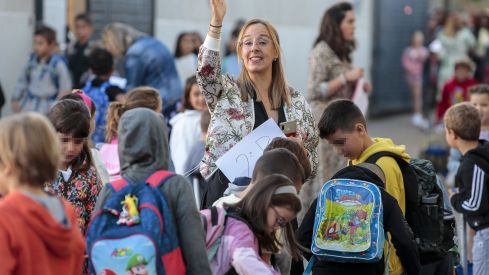 Castilla y León tiene la segunda ratio alumnos por profesor más baja de España