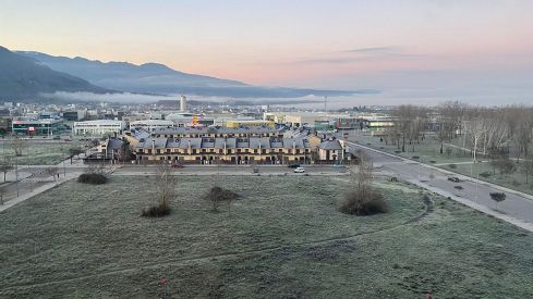 Helada en Ponferrada