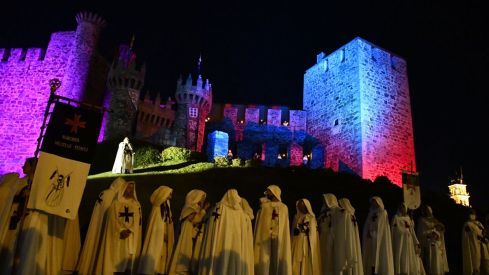 Foto de la Noche Templaria en Ponferrada en 2022