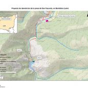 Proyecto de demolición de la presa de San Facundo
