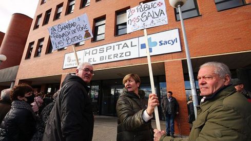 'Abrazo al Hospital' del Bierzo