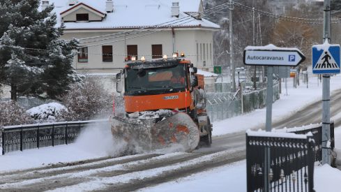 Máquina quitanieves 
