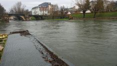 El caudal de los ríos del Bierzo siguen despuntando a la espera de una nueva borrasca con el Sil cerca de la prealerta en Requejo y Matarrosa