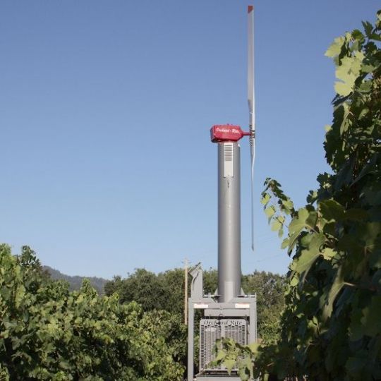 Imagen de archivo de las Sistema antiheladas Imagen de archivo de las Sistema antiheladas