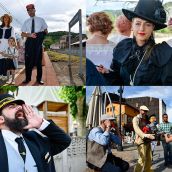 toral en tren paseo anden