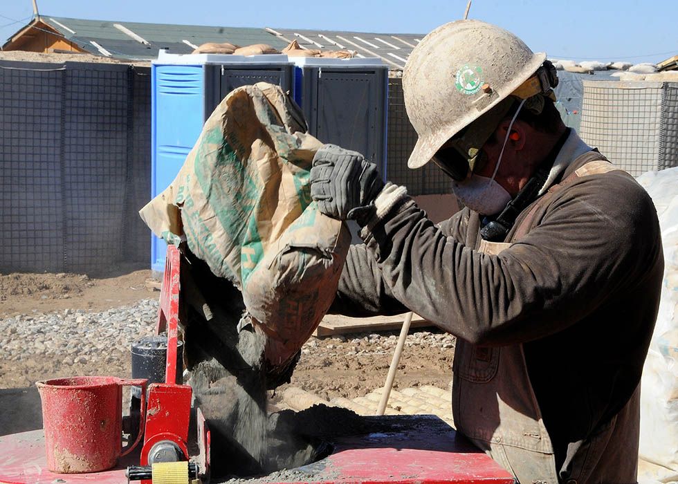 Construcción obras albañil