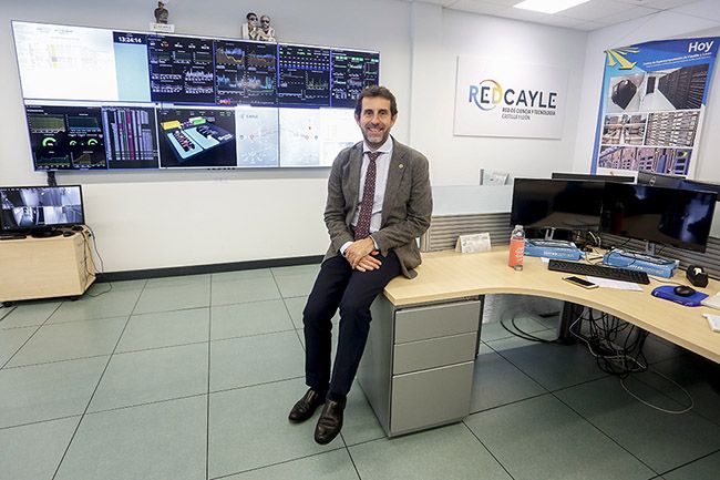 El director del Centro de Supercomputación de León, Vicente Matellán