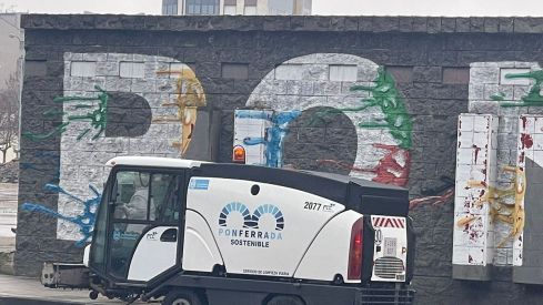 Camión de basura de Ponferrada