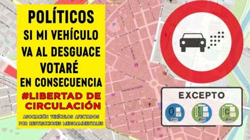 zona bajas emisiones cartel