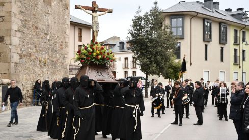 Procesión del Viacrucis en Ponferrada 2023