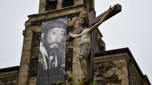 Procesión del Viacrucis en Ponferrada 2023