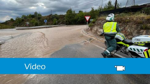 cortada carretera ponferrada agua