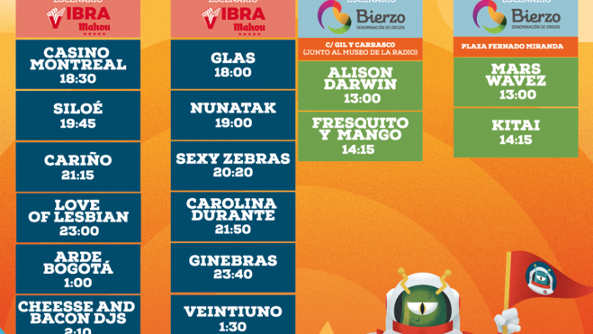 Horarios Planeta Sound Ponferrada