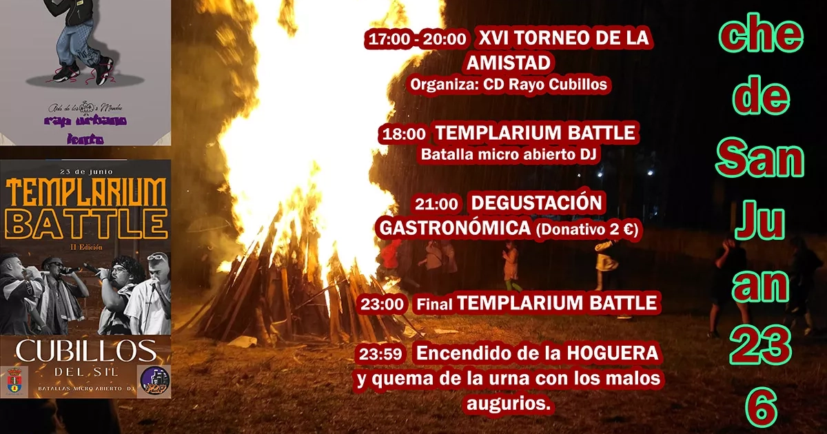 hogueras san juan cubillos del sil