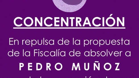 Cartel de la concentración de la Asociación Feministas Bercianas