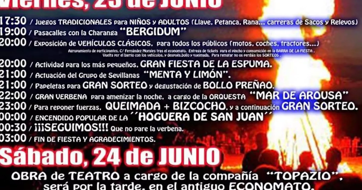 HOGUERA SAN JUAN COMPOSTILLA