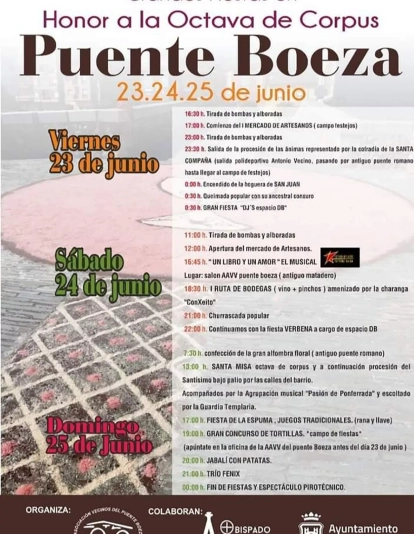 HOGUERAS PUENTE BOEZA