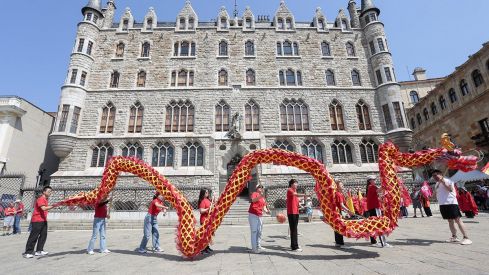 Desfile dragón chino León (9)