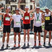 Manuel Merillas en el Marathon de Mont Blanc