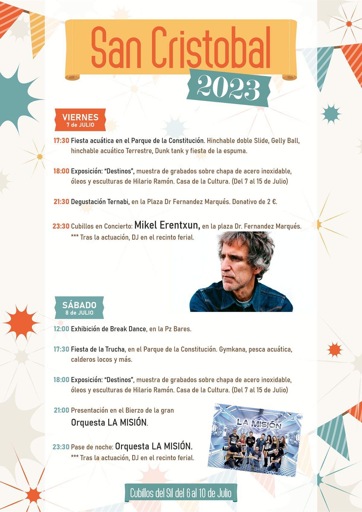 fiestas san cristobal cubillos 20231