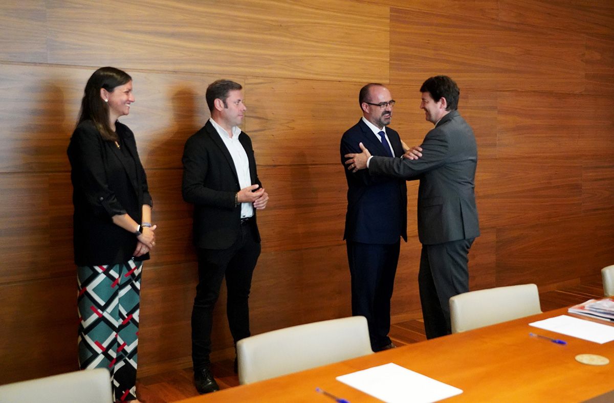 Lidia Coca, Iván Alonso, Marco Morala y Mañueco (3) Lidia Coca, Iván Alonso, Marco Morala y Mañueco (3)