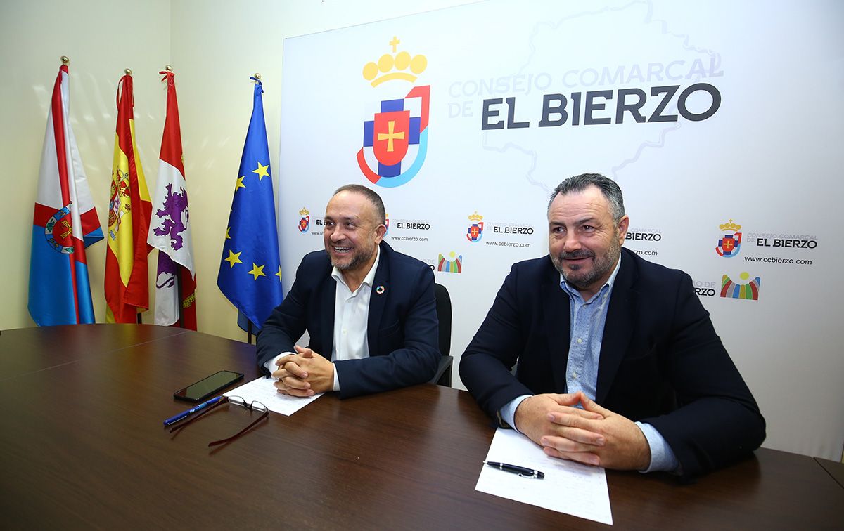 Gerardo Courel y Eduardo Morán