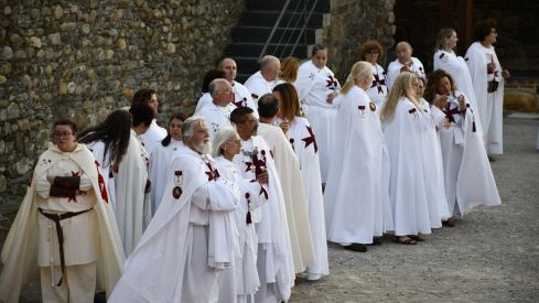Ordenación de nuevos caballeros de la Noche Templaria Ordenación de nuevos caballeros de la Noche Templaria