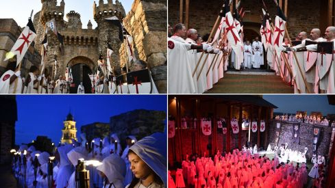 Ordenación de nuevos caballeros de la Noche Templaria