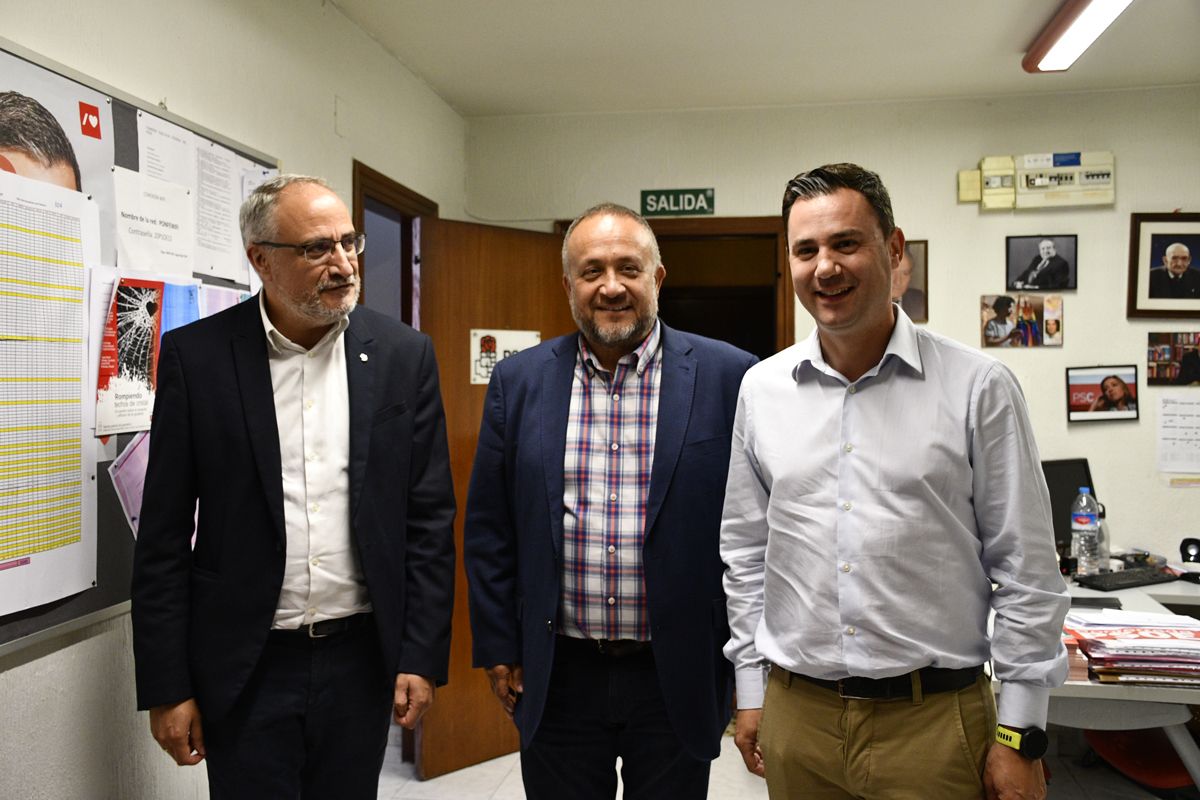 Olegario Ramón (I), Gerardo A. Courel (C) y Javier A. Cendón (D) 