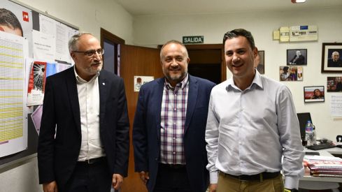 Olegario Ramón (I), Gerardo A. Courel (C) y Javier A. Cendón (D) 