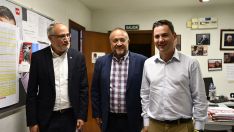 Olegario Ramón (I), Gerardo A. Courel (C) y Javier A. Cendón (D) 