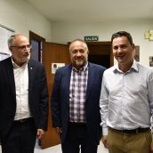 Olegario Ramón (I), Gerardo A. Courel (C) y Javier A. Cendón (D) 