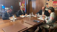 Reunión entre el Ayuntamiento de Ponferrada y Endesa