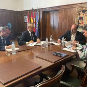 Reunión entre el Ayuntamiento de Ponferrada y Endesa