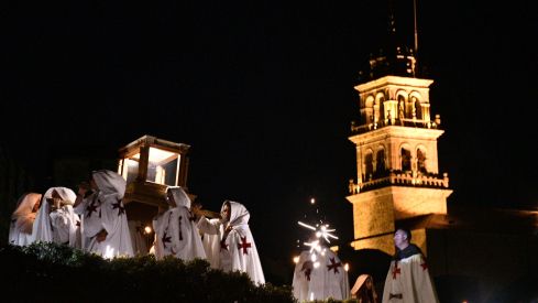Desfile de la Noche Templaria en Ponferrada