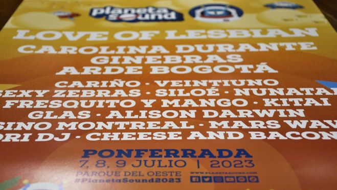 Cartel del festival Planeta Sound Cartel del festival Planeta Sound