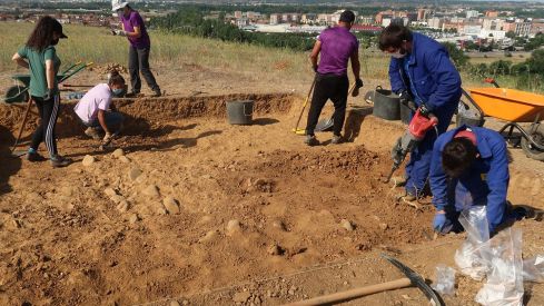 Excavación arqueológica de la Judería de Puente Castro, León