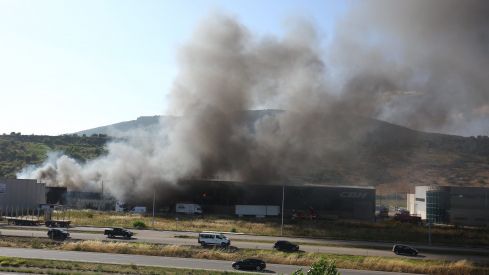 Incendio de la fábrica