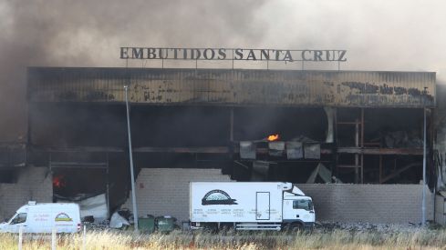 Incendio de la fábrica