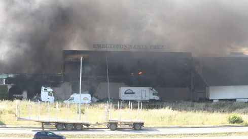 Incendio de la fábrica