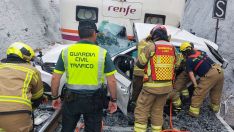 Accidente mortal paso a nivel Lugo 