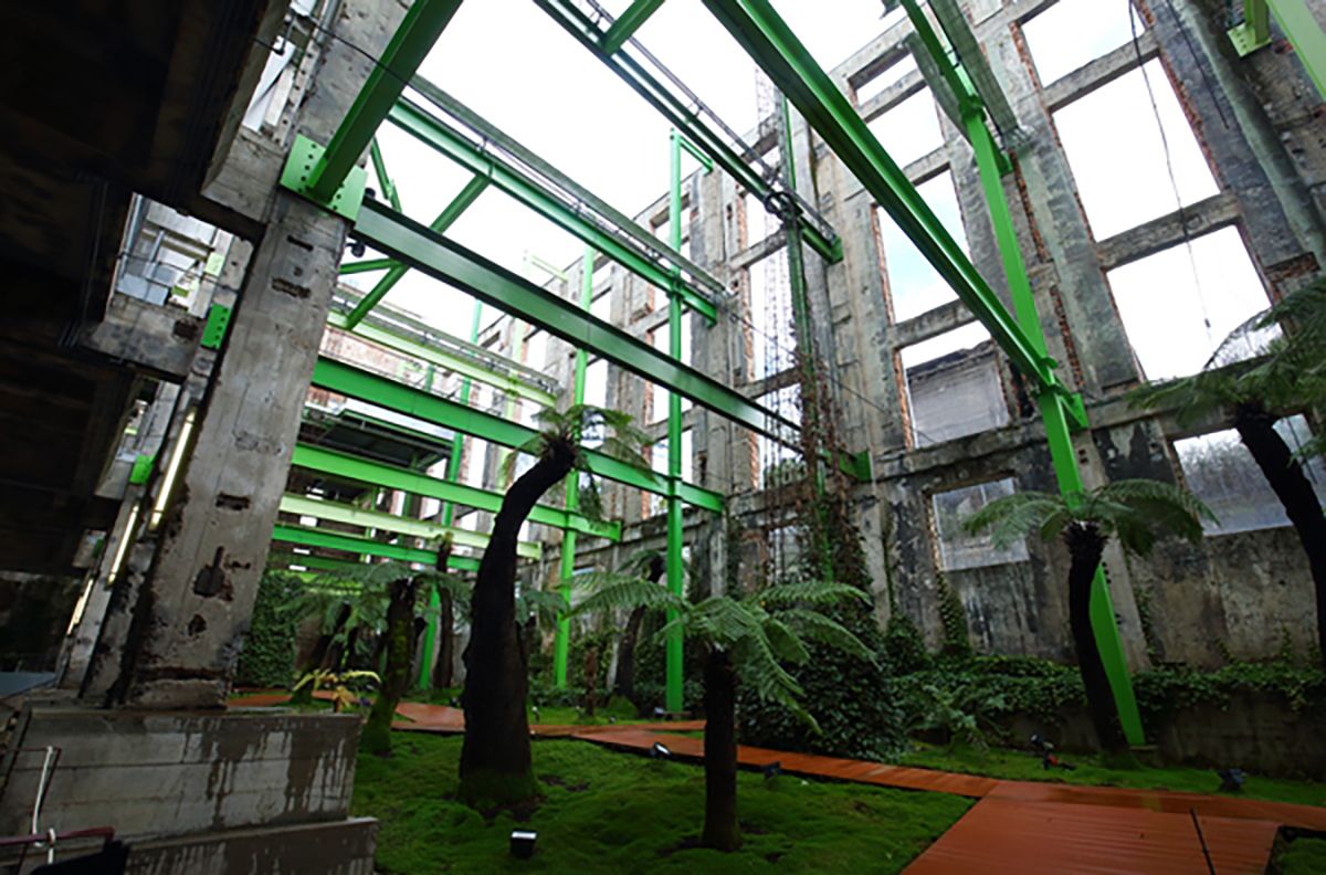 Imagen del interior de 'La Térmica Cultural' Imagen del interior de 'La Térmica Cultural'