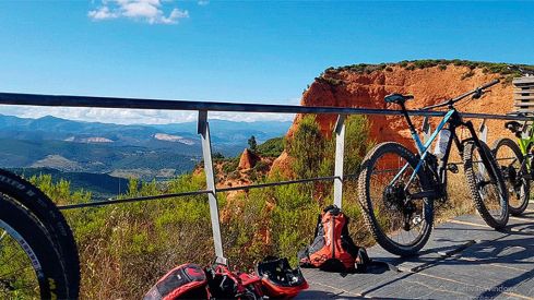 Nueva zona de BTT y senderismo en las Médulas