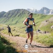 Manuel Merillas en la Dolomyths Run