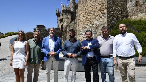 Vox en una visita a Ponferrada