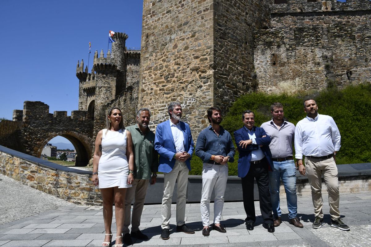El vicepresidente de la Junta de Castilla y León, Juan García-Gallardo ha visitado este lunes Ponferrada