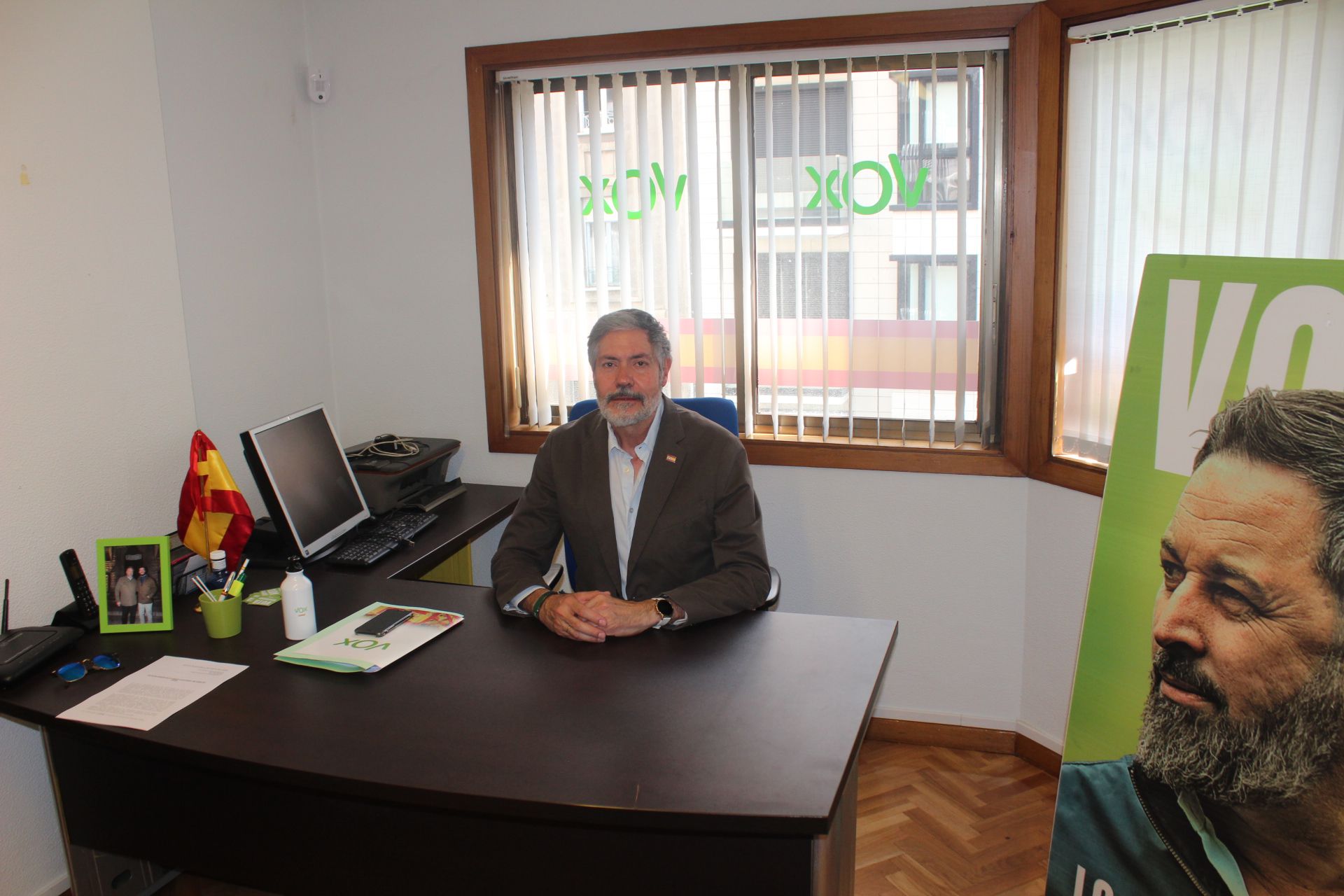 Pablo Calvo Liste, candidato al Congreso de los Diputados por Vox en León en su entrevista para InfoBierzo