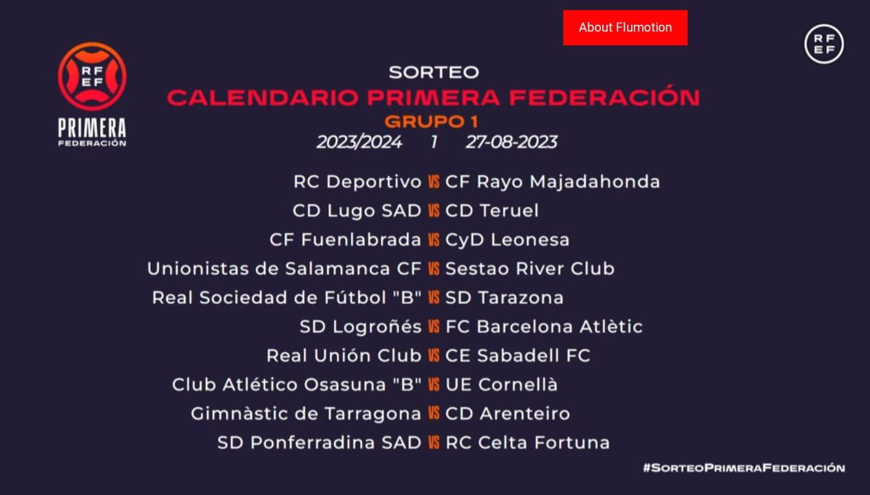 Sorteo del calendario de la Ponferradina. Sorteo del calendario de la Ponferradina.